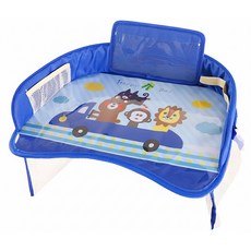 卡通繪圖桌 尺寸42*32*8cm, 藍小動物