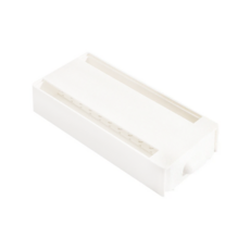 E.dot 黏貼式抽屜收納盒 免釘鑽 小號 尺寸: 20x9x4cm, 白色