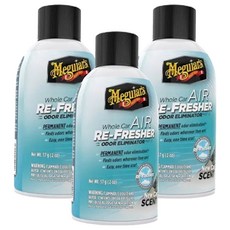 Meguiar's 美光 全車空氣清新劑 新車香味 G16402, 3個
