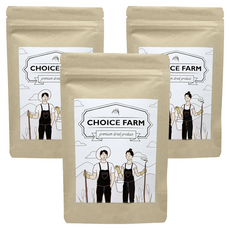 Choice Farm 配料用方便乾燥檸檬皮, 3個, 1入, 100g