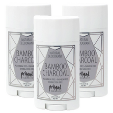 PRIMAL ELEMENTS 竹炭體香膏, 75g, 3個