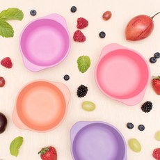 bobo&boo 雙耳兒童碗 4入, Sunset, 1組