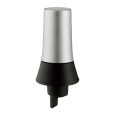 WMF 紅酒倒酒器 316不鏽鋼 8cm, 銀色 + 黑色, 1個