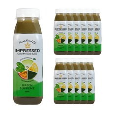 冷壓綠色果汁, 300ml, 12瓶