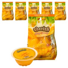 체리쉬 망고푸딩젤리, 840g, 6개
