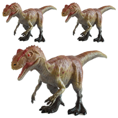 Bandi Toy 恐龍異特龍公仔軟體動物, 3個