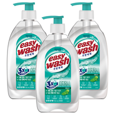 HAPPYHOME Easy Wash 羅勒蘇打 一般廚房洗潔精, 720ml, 3個