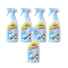 3M 魔利 萬用去污劑,5瓶裝,廚房清潔劑,有效去除油污,柑橘清香, 500ml, 5瓶