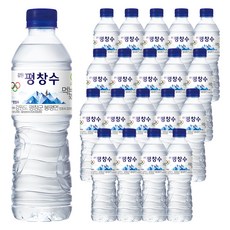 평창수 생수, 500ml, 40개
