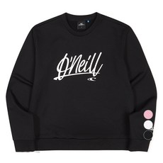 오닐 여성용 도마 레터링 맨투맨 OWTRM7107