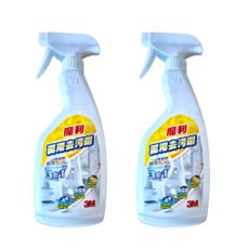 3M 魔利 萬用去污劑 廚房清潔劑 柑橘清香, 500ml, 2瓶