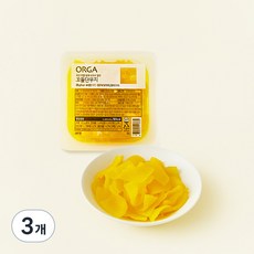 올가홀푸드 꼬들 단무지, 220g, 3개