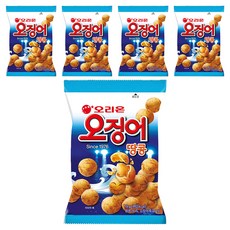 오징어땅콩, 98g, 5개