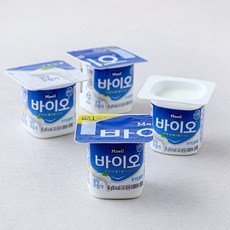 매일바이오 무가당 플레인, 85g, 4개