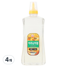 청림식품 소울백서 아카시아청 요리 카페 꿀, 1.2kg, 4개