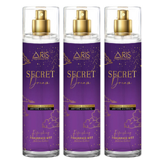 아리스 향수 바디미스트 시크릿드림, 250ml, 3개