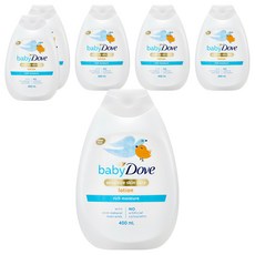 베이비도브 리치 모이스처 유아 바디로션, 400ml, 6개