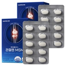 Kyung Nam Pharm 慶南製藥 MSM&維他命D&鋅保健錠 60g, 60顆, 2個