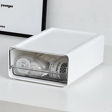 Ju and Ji 多用途滑動式透明窗儲物收納盒, 1個, 一般型 L