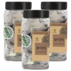 자연애 보이차, 1g, 20개입, 3개