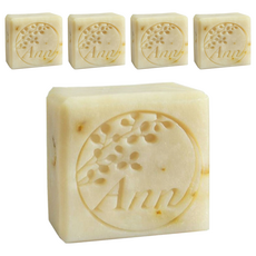 Ann Chen 陳怡安手工皂 細緻洗顏皂 羊奶呵護 80g, 5個