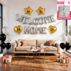 PARTYSHOW Welcome Home 氣球派對組, 1套, 銀色