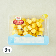 스위티오 파인애플, 700g, 3개