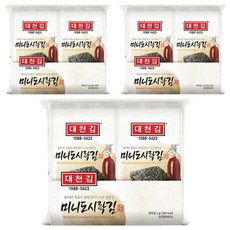 Daechungim 大川 迷你包飯用海苔, 2g, 30包