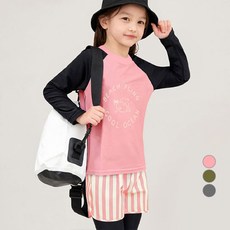 unifriend 女童 Poten 拉格蘭防曬上衣 + 九分褲 + 短褲套裝