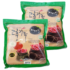 월송농산 자연빛 고춧가루 조미용, 2개, 1kg