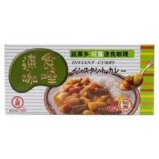 KONG YEN 工研 益壽多兒童咖哩, 125g, 1盒