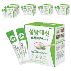 설탕대신 스테비아 스틱 30p, 60g, 6개
