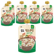 맘스쿠킹 이유식, 100g, 6개, 소불고기 진밥