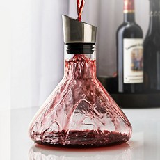 WednesdayOff 水晶瀑布葡萄酒醒酒器, 1個, 1.5L