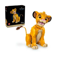 LEGO 43247 迪士尼系列, 獅子王 辛巴 You g Simba he Lio Ki g 黃色, 1盒