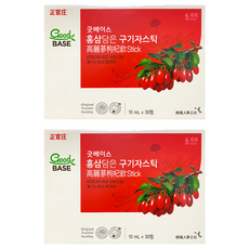 正官庄 高麗蔘枸杞飲Stick 30包, 300ml, 2盒