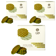 OSULLOC 華夫餅 綠茶口味, 72g, 3盒