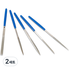 워크프로 다이아몬드 야스리 5종 세트 WP251019, 2세트