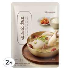 OURHOME 愛味弘 傳統蔘雞湯, 2個, 800g