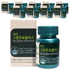 에이치엘사이언스 닥터 그린프로폴리스, 60정, 10개