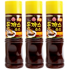 OTTOGI 不倒翁 炸豬排醬, 470g, 3瓶