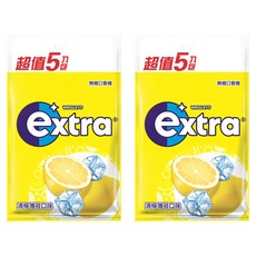 Extra 益齒達 潔淨無糖口香糖 獨特藍色微粒配方 持久清爽, 28g, 10包