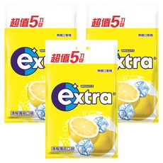 Extra 益齒達 潔淨無糖口香糖 獨特藍色微粒配方 持久清爽, 28g, 15包