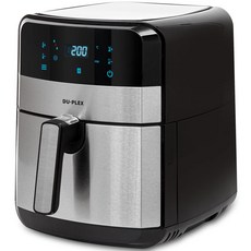 DU-PLEX 雙層不銹鋼智能觸控空氣炸鍋 5.5L, DP-AF60, 混合顏色