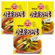 OTTOGI 不倒翁 沖泡即食牛骨乾白菜湯, 22g, 3盒