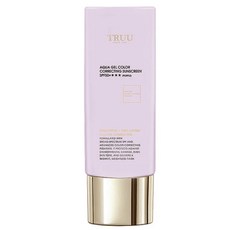 TRUU 高水感亮顏校色防曬乳 紫色, 50ml, 1條
