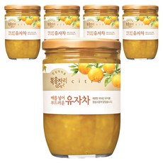 복음자리 배를 넣어 부드러운 유자차, 620g, 1개입, 5개