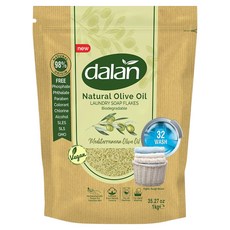 DALAN NATURAL GRANULAR SOAP WITH OLIVE OIL 天然皂粒 橄欖油, 1kg, 1包