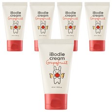 iBodle 孩童保濕乳霜 葡萄柚香, 5條, 40ml