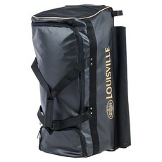 LOUISVILLE Slugger LS GAMER BAG III 系列 滾輪裝備袋 LC1301BK 1.5kg, 中型, 碳纖黑, 1個